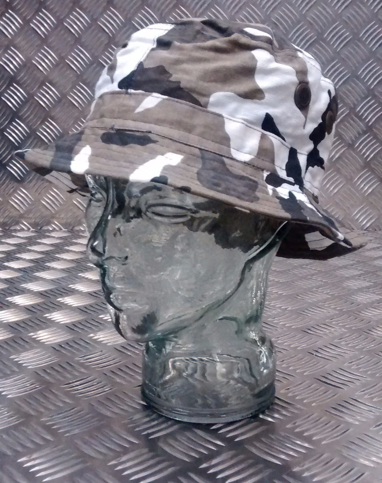 Military Style Special Forces Boonie Hat / Bush Hat Short Brim Urban Camo NEW