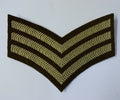 No2 Long Corporal Rank Stripe 3 Chevrons Great Coat British Army EPB34N