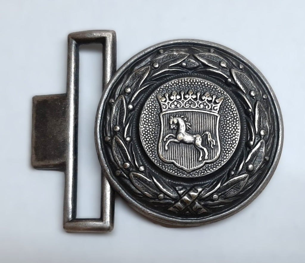 WW2 German Buckle Hannover Officer Third Reich Hannover Fire Defence Service