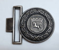 WW2 German Buckle Hannover Officer Third Reich Hannover Fire Defence Service