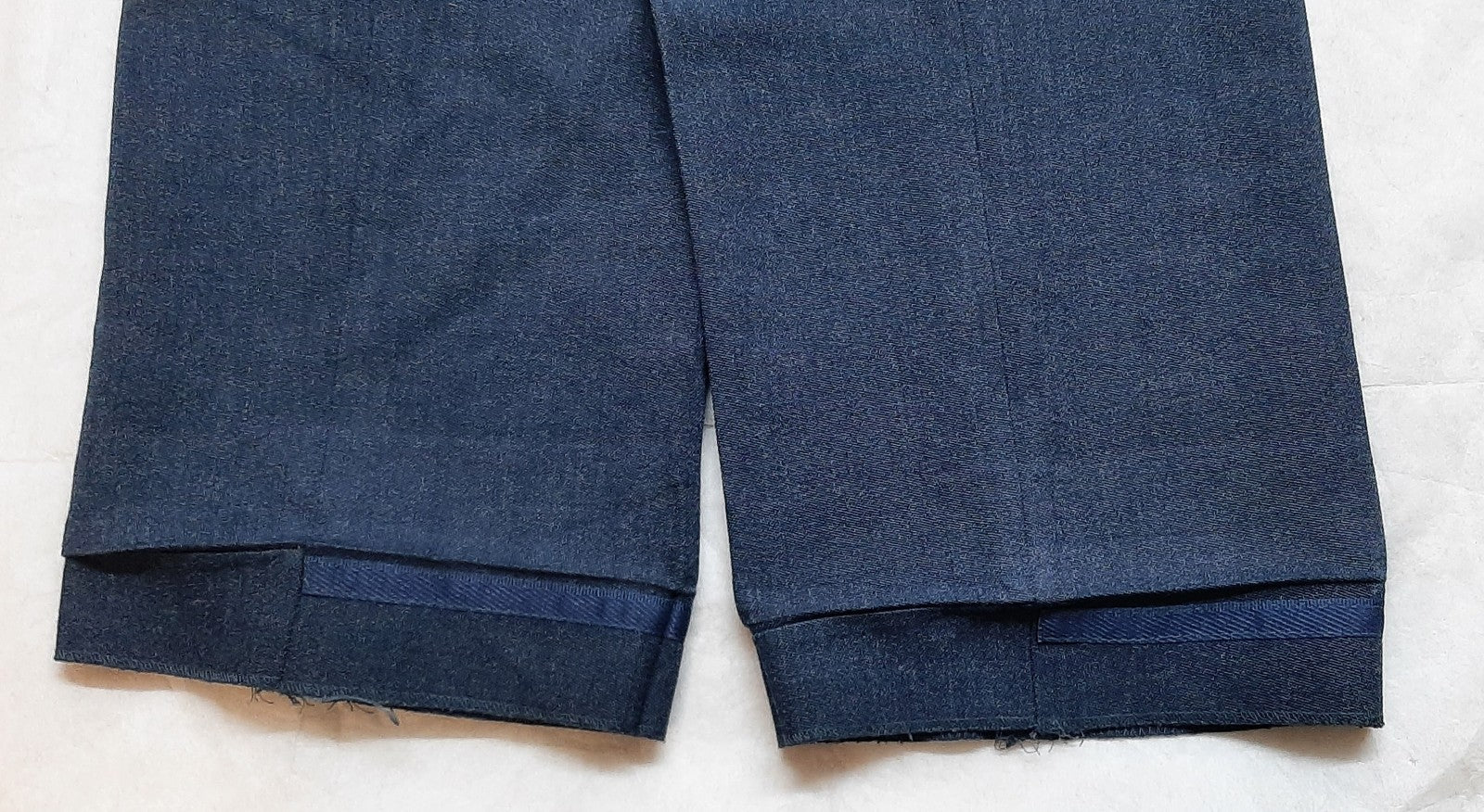 RAF Royal Air Force Trousers Mens Blue - Grey Old Pattern British Dress Waist 31"