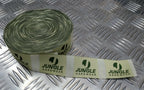 Genuine Vintage Jungle Hardwear Clothing Label With The jungle logo Never Sewn