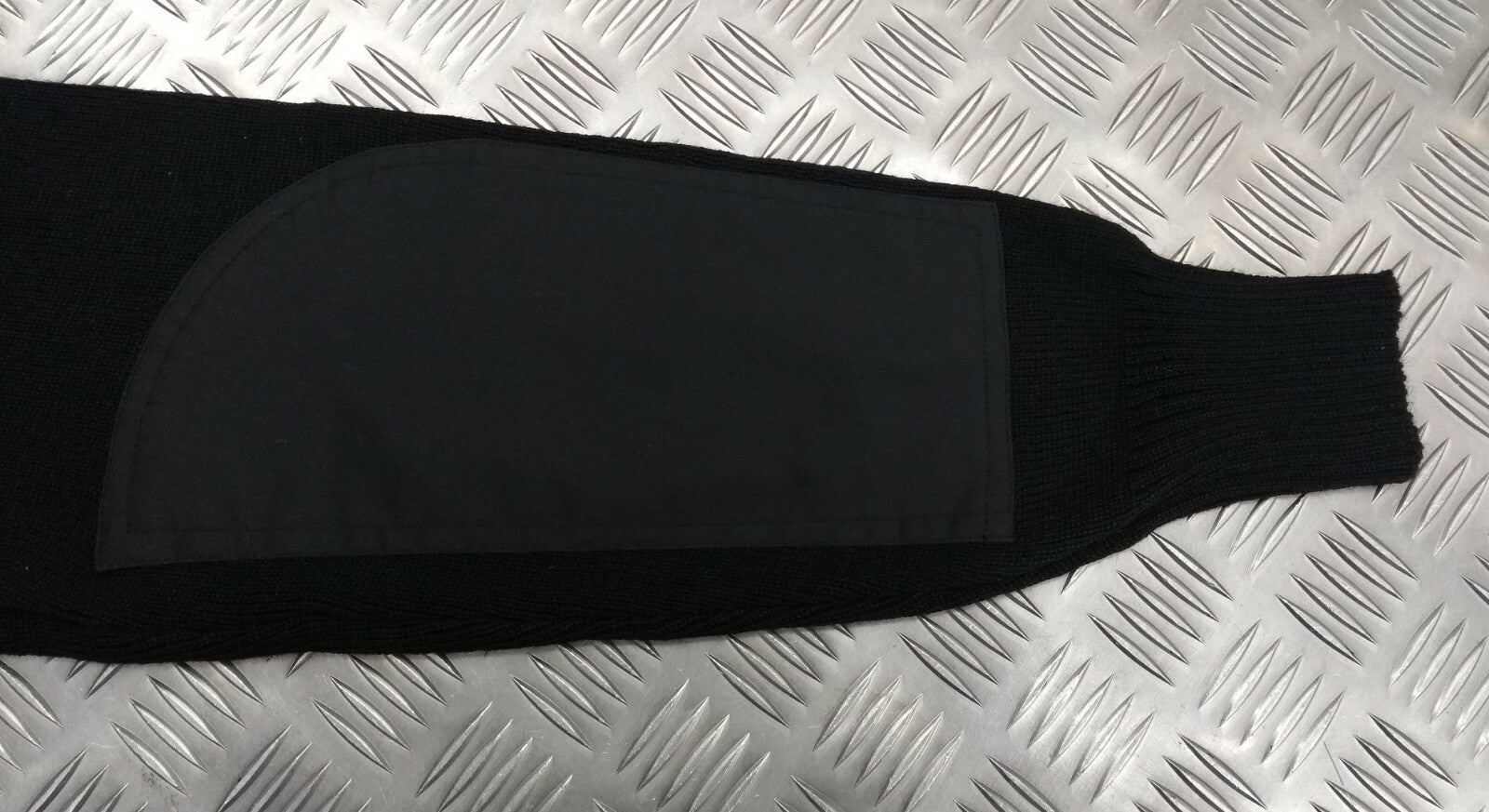 Black V-Neck Jumper Uniform Pullover Genuine British Small - New