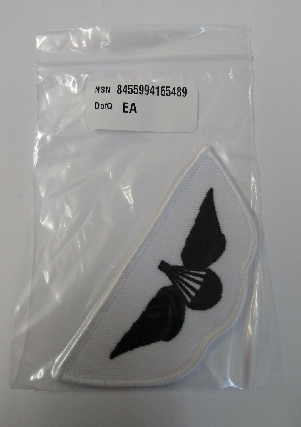 Genuine British Parachutist Qualification Skills Patch x 2 NEW