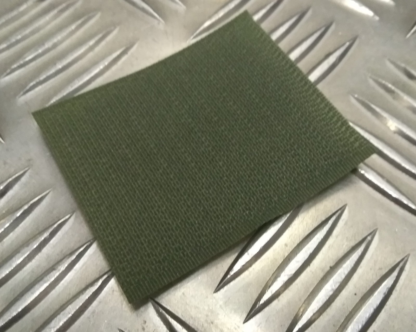 Genuine British Army Hook and Loop OD TRF / Badge Backing Strip Hook Side
