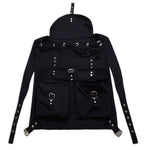 Vintage Army Military Style Canvas Backpack Rucksack Daypack Cotton Canvas