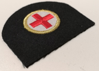 Royal Navy Medical RN Patch Miniature Geneva Cross in a Golden Circle