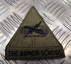 Vintage US Issue Armoured Division Patch Spearhead Ironsides