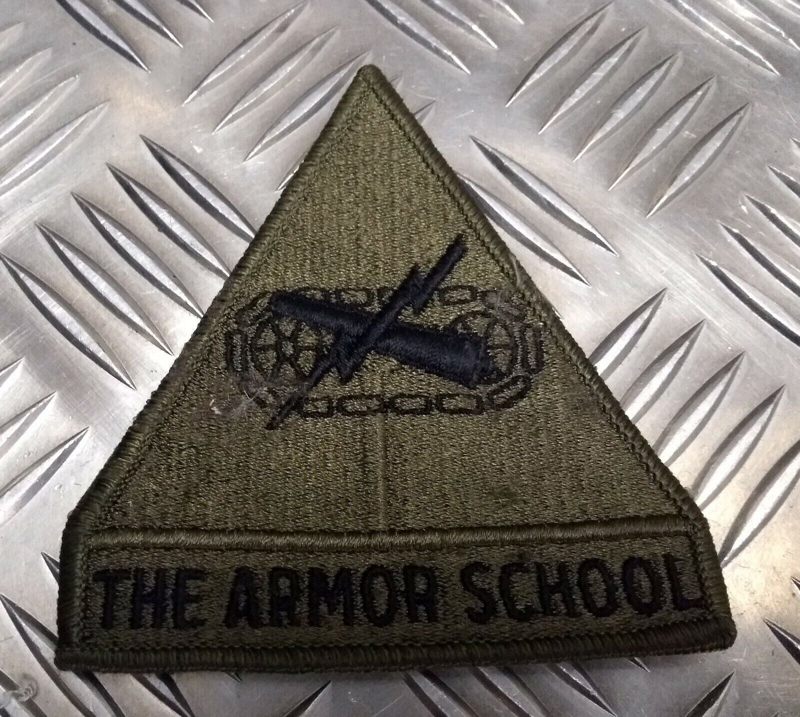 Vintage US Issue Armoured Division Patch Spearhead Ironsides