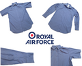 WRAF / RAF Womans Blue Shirt Royal Air Force Short or Long Sleeves G1