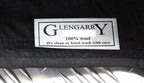 Glengarry Pipers Hat Black Pom With Silver Detailing 100% Wool Made in The UK