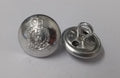 AGC Buttons Adjutant General's Corp Service Dress Silver Subdued No1 / No2 Issue
