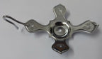 Genuine Issue Guards Winged Chrome Plain Headwear Crosspiece NEW