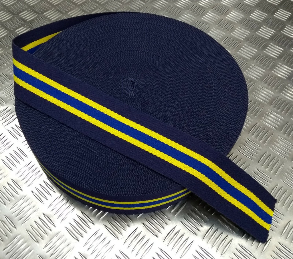 Stable Belt Material Cotton Canvas Duty Two Tone for 75mm Belts Made In England