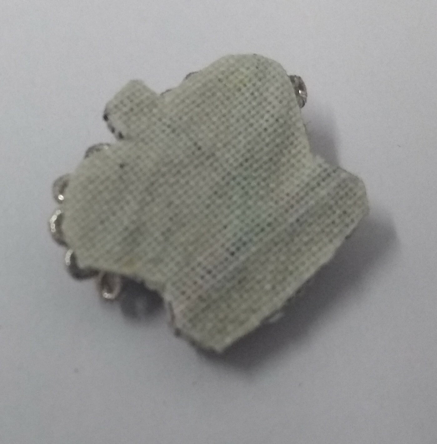 Genuine Vintage British Small Braided QC Silver Crown No Ground