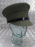 Genuine British Made Issue Olive Green Parade Dress Hat Cap 56cm