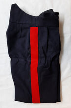 Army No1 Trousers British Wide Red Stripe Pattern Button Front Faulty TRHQ1X