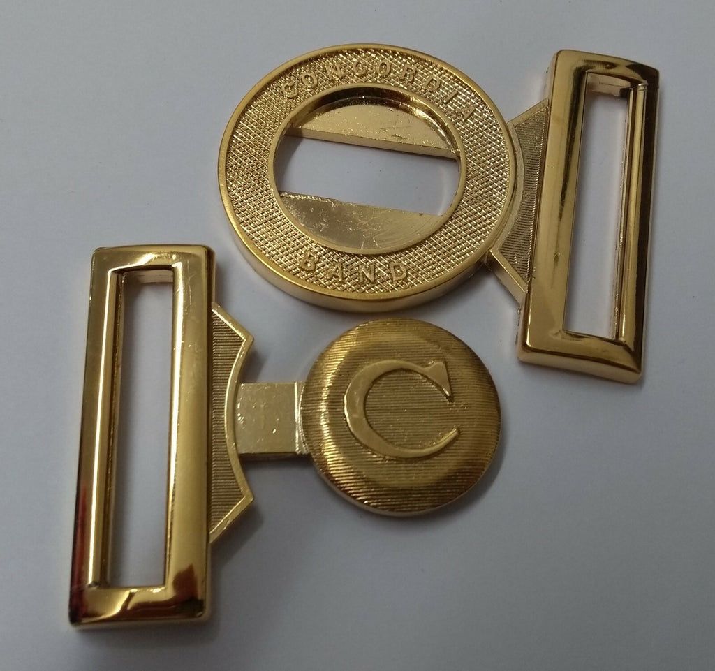 Genuine Concordia Band Ceremonial & Parade Insignia Belt Buckle Locket