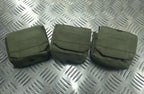 IDF Tactical Ammo Ammunition Pouch Web Codura Olive Green RUSTY x3