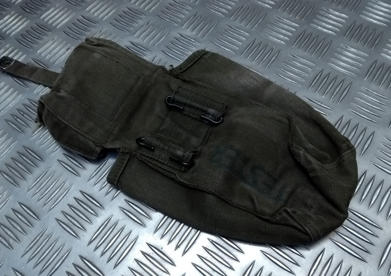 Vintage Webbing Pouch British Army issue Water Bottle Carrier Asst Conditions