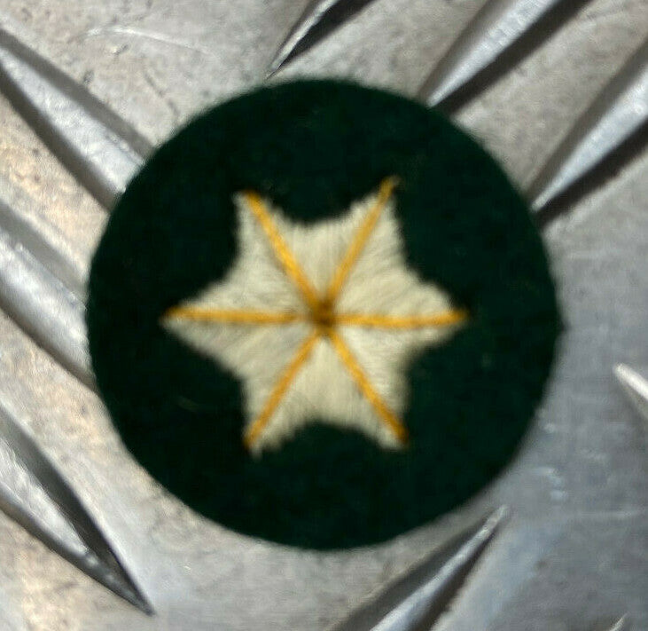 Genuine ARMY 6 Point Star Badges Skills / Rank Sewn on Patch X 3 MFST1