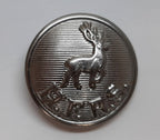 Hertfordshire Buttons Ring Back H F R S Obsolete Stag / Hart Insignia 38L 1 Pr