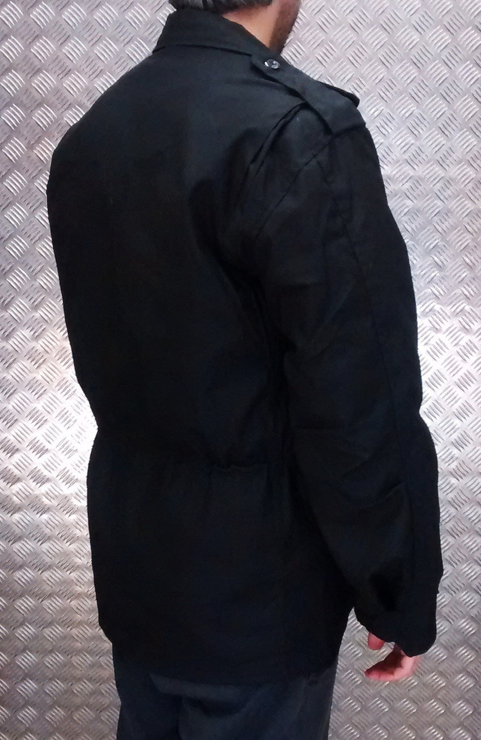 US Military Style M65 Lined Combat Jacket Black NEW