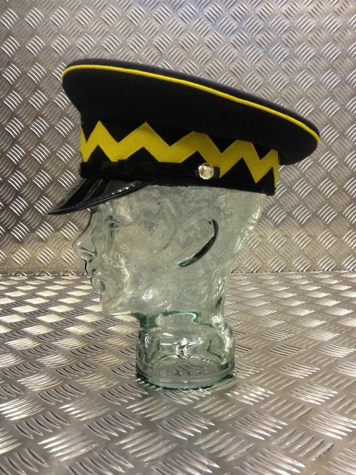 British Army Issue Royal Scots Dragoon Guards RSDG Peaked Hat / Dress Cap