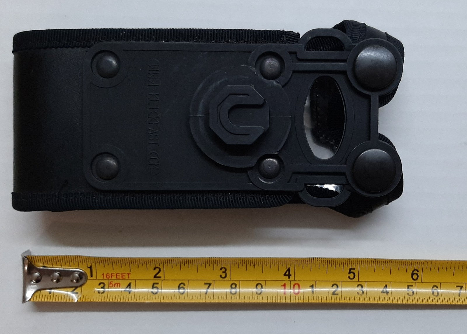 Klickfast Radio Holder Leather Case Communications Device Carrier UK Forces