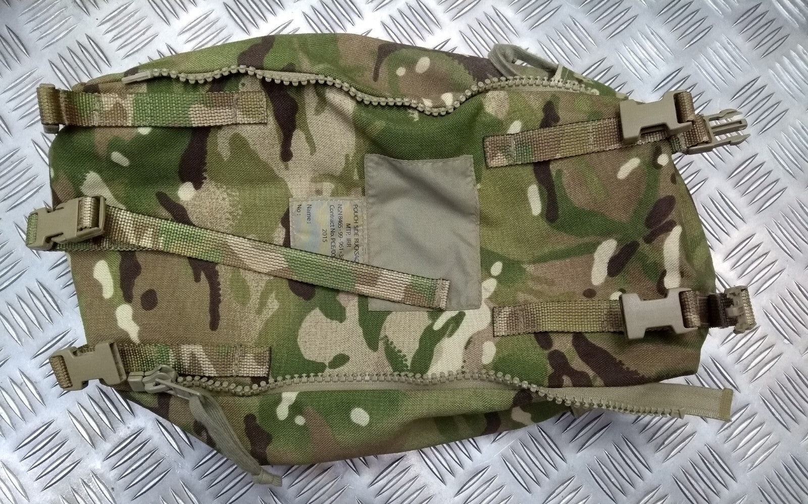 MTP IRR Camo PLCE Bergen Large Pack Side Pocket Genuine British Army