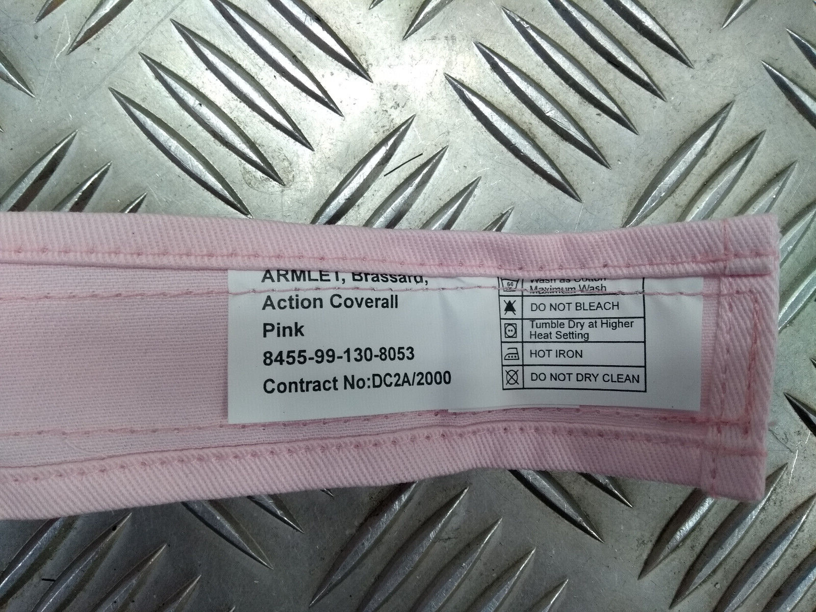 Pink Army Brassard Standard Issue Armlet Genuine British- NEW