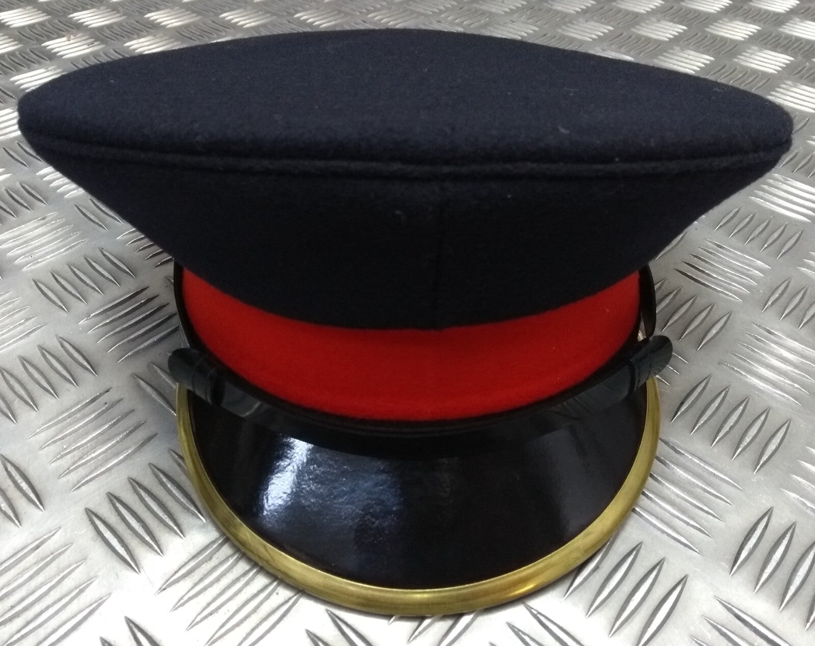 Dress Cap Kenyan Forces Issue Insignia Buttons & Chinstrap Officers Hat Big Size