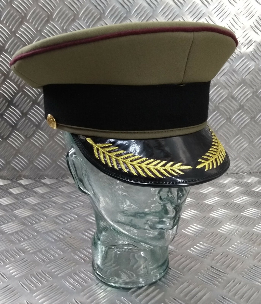 Fancy Dress Hat Style Gold Peak Officers Ceremonial & Parade All Sizes