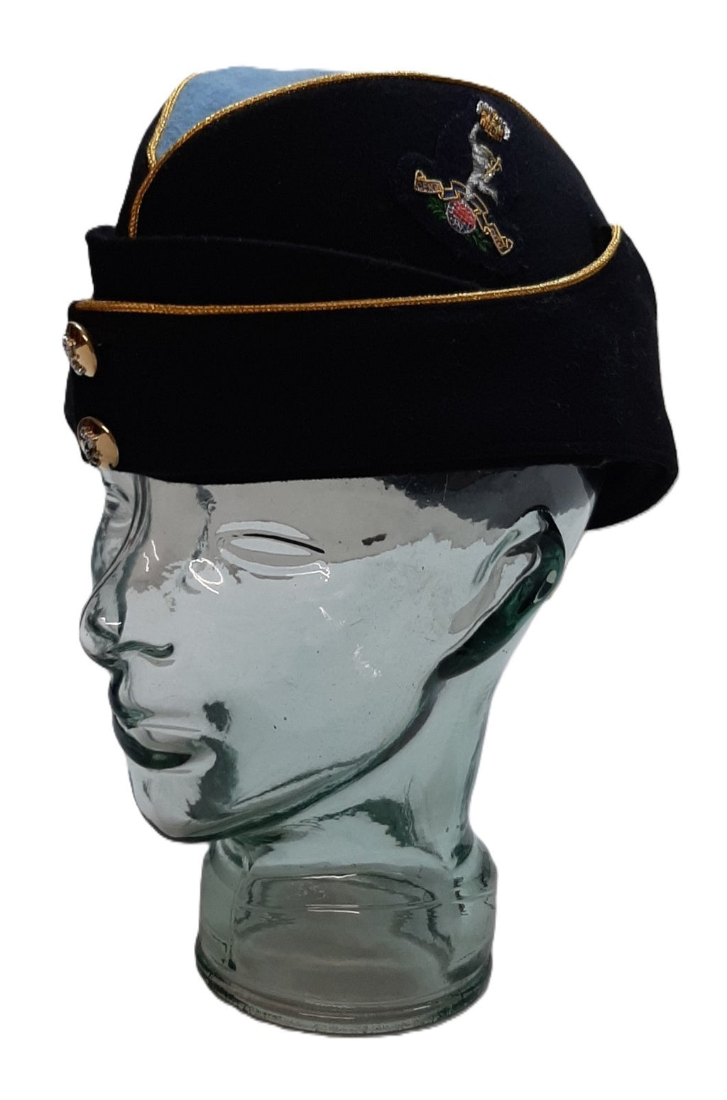 Side Cap British Royal Signals Forage Hat With Badge Size 58cm