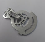 British Hat Badge RMAS BLK1