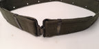 Vintage Belt Webbing Load Carry Pistol Canvas Belt Pattern 58 Waist 44"