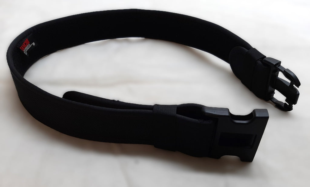 Black Waist Belt Duty Load Carrying British Bianchi Cordura Nylon Medium