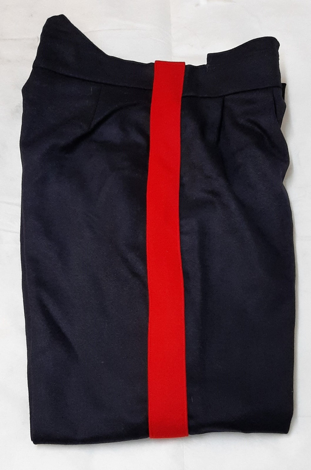 No1 Army Trousers British All Ranks Blues Red Stripe Dress Uniform W34" L27.5"