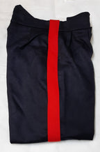 No1 Army Trousers British All Ranks Blues Red Stripe Dress Uniform W34" L27.5"