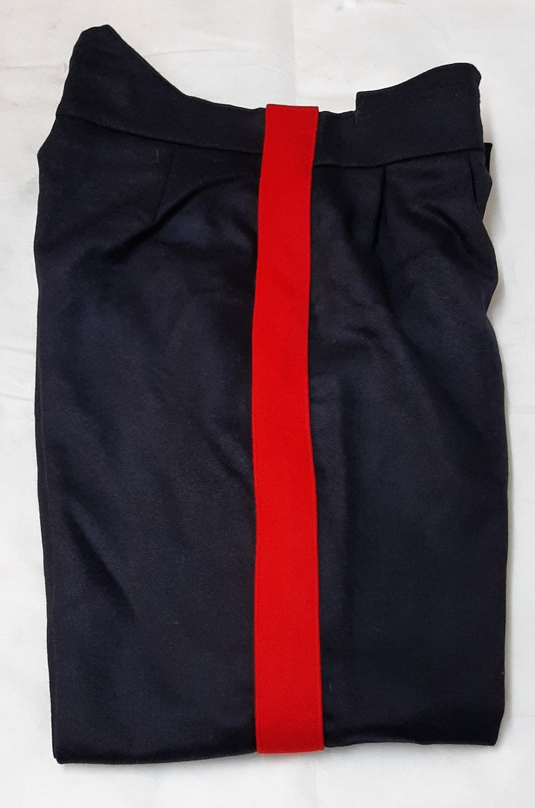 No1 Army Trousers British All Ranks Blues Red Stripe Dress Uniform W34" L27.5"