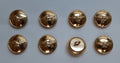 Generic Bird Buttons x 8 Size 30L Soaring Bird of Prey x 8 NEW
