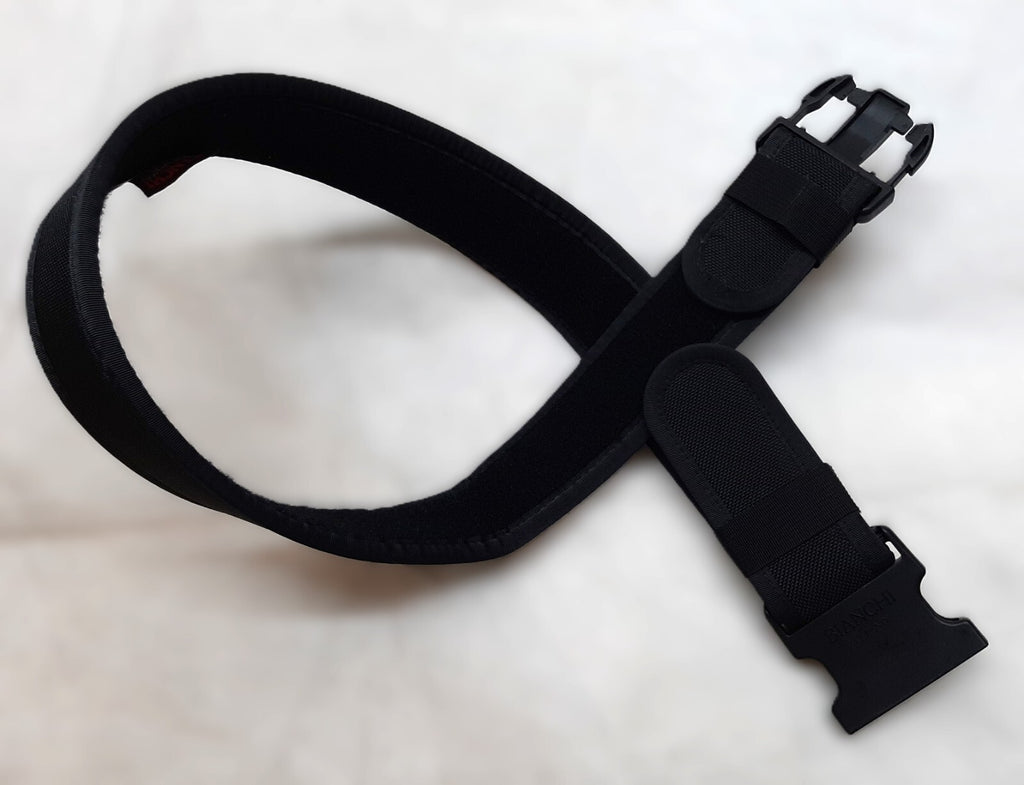 Black Waist Belt Duty Load Carrying British Bianchi Cordura Nylon Medium