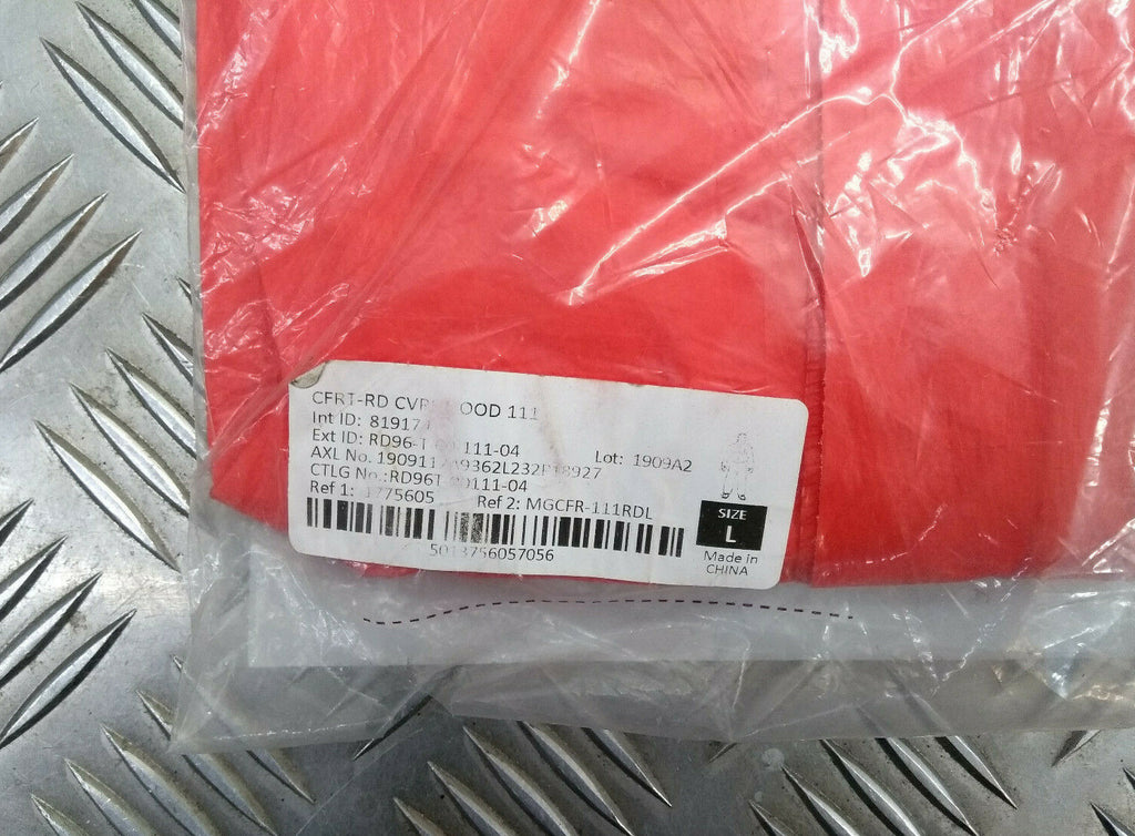 Ansell AlphaTec CFRT Model 111 Red Flame-Retardant Chemical Coverall