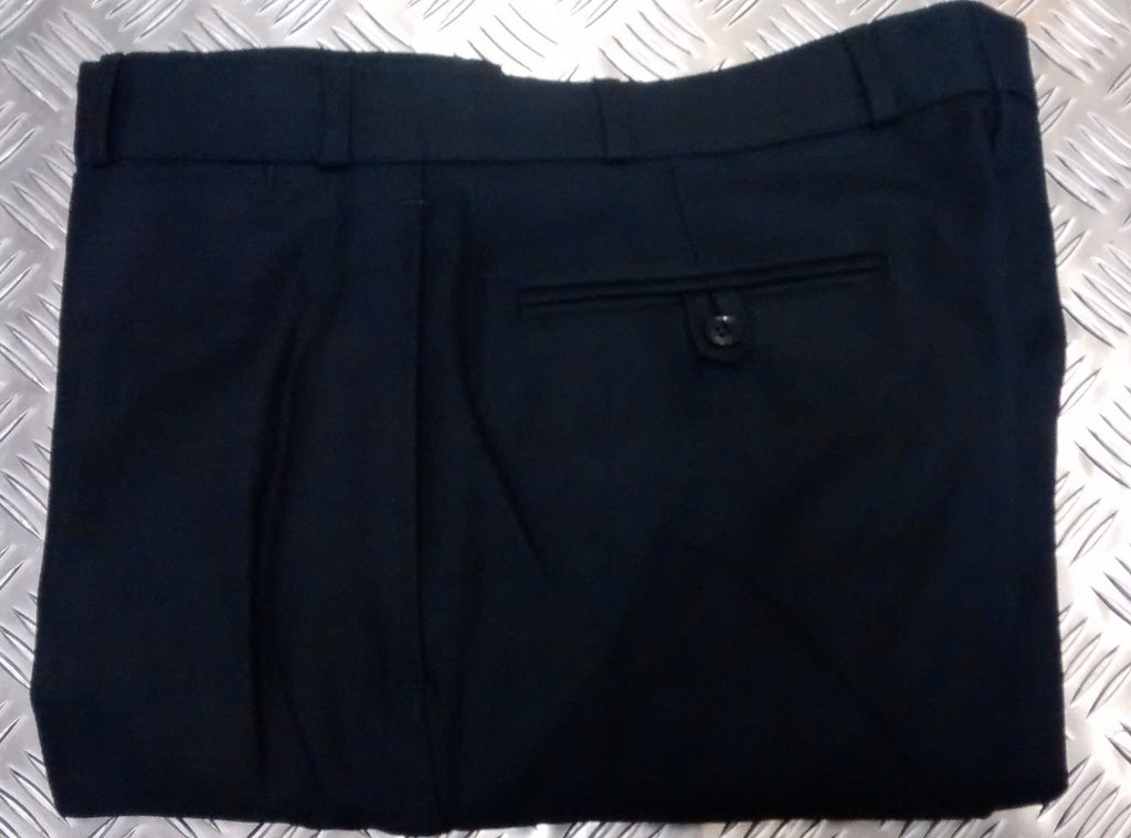 100% Wool Womens Uniform Officers Dress Parade Slacks Waist 72cm Leg 79cm - NEW
