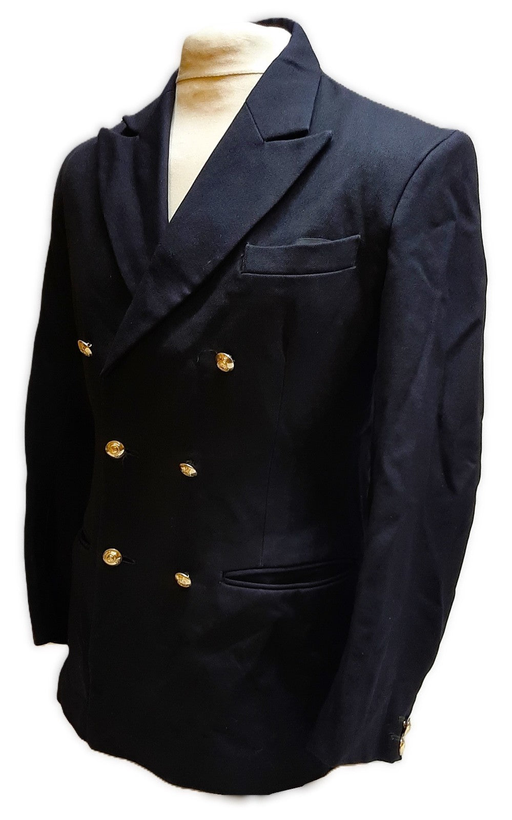 British Army Double Breasted Blazer Blue RMAS & Welbeck No1 Jacket Style
