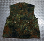 Fishing Hunters Photographers Multi Pocket Vest Flecktarn Camo - NEW