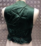 British Army Issue Green Mess Dress Waistcoat With Intelligence Corps Buttons