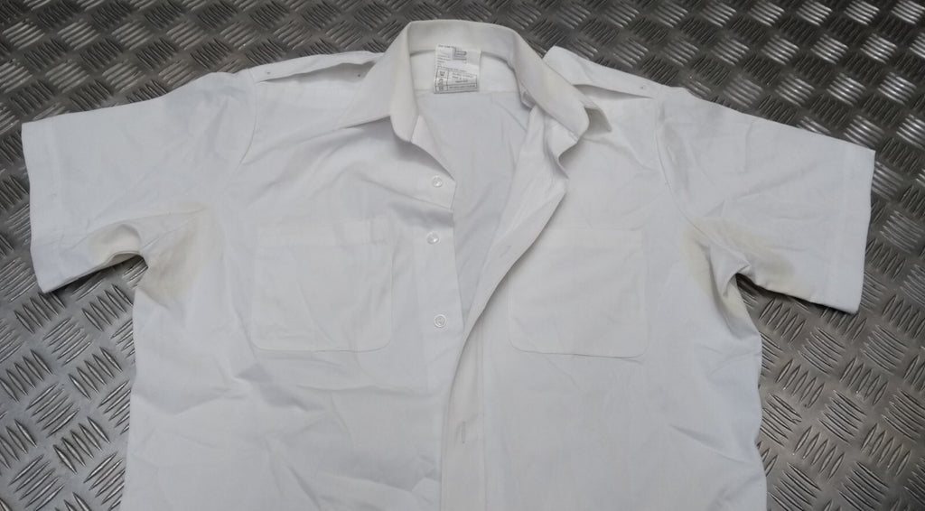 RN White Shirt Service Dress Short Sleeve Royal Navy Assorted Sizes Grade 2