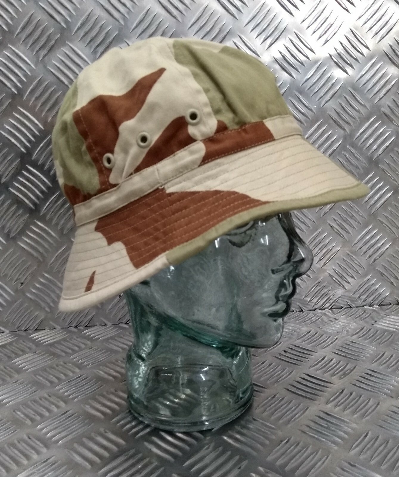 10 x Desert Bonnie Bush / Bucket / Rave Hat Tri Camouflage Foldable Size 59cm