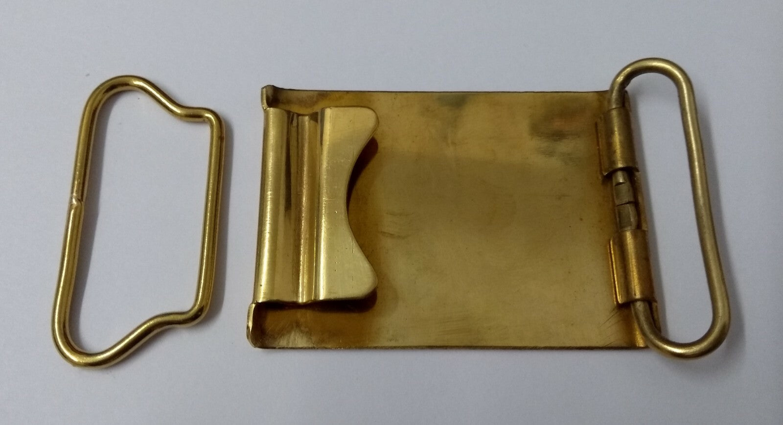 Ceremonial Belt Buckle Genuine Military Issue Plain Plate Parade Dress 2" MFP06